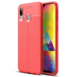 قاب ژله ای طرح چرم سامسونگ Auto Focus Jelly Case Samsung Galaxy M20