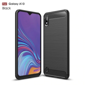 قاب محافظ ژله ای سامسونگ Carbon Fiber Cover For Samsung Galaxy A10