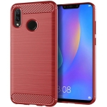 قاب محافظ ژله ای هوآوی Carbon Fibre Case Huawei Enjoy 9 Plus