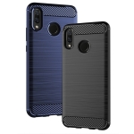قاب محافظ ژله ای هوآوی Carbon Fibre Case Huawei Enjoy 9 Plus
