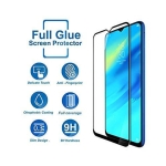 محافظ صفحه نمایش شیشه ای با پوشش کامل تمام چسب Full cover glass screen protector Samsung Galaxy M20
