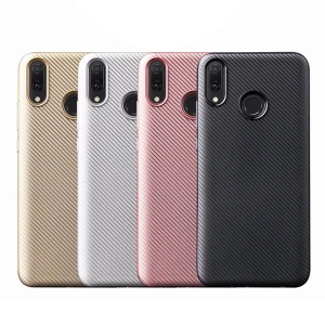 قاب محافظ ژله ای Haimen Carbon Fiber Case For Huawei P20 Lite