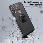 قاب ژله ای طرح چرم انگشتی شیائومی Becation A.F Magnetic Ring For Xiaomi Mi 8 SE