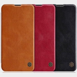 کیف چرمی نیلکین سامسونگ Nillkin Qin Series Leather case for Samsung Galaxy M10