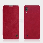 کیف چرمی نیلکین سامسونگ Nillkin Qin Series Leather case for Samsung Galaxy M10