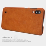 کیف چرمی نیلکین سامسونگ Nillkin Qin Series Leather case for Samsung Galaxy M10