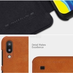 کیف چرمی نیلکین سامسونگ Nillkin Qin Series Leather case for Samsung Galaxy M10