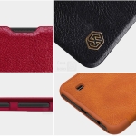کیف چرمی نیلکین سامسونگ Nillkin Qin Series Leather case for Samsung Galaxy M10