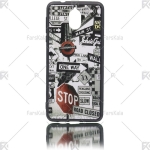 قاب محافظ طرح دار نوکیا Patterned protective frame Nokia 3.1