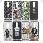 قاب محافظ طرح دار نوکیا Patterned protective frame Nokia X5 / 5.1 Plus