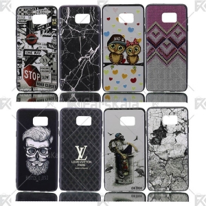 قاب محافظ طرح دار سامسونگ Patterned protective frame Samsung Galaxy Note 5