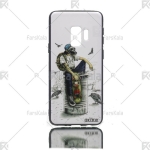 قاب محافظ طرح دار سامسونگ Patterned protective frame Samsung Galaxy S9