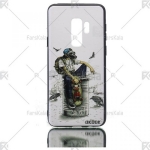 قاب محافظ طرح دار سامسونگ Patterned protective frame Samsung Galaxy S9 plus