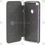 کیف محافظ چرمی گوشی آنر 8 لایت مدل Standing Magnetic Cover