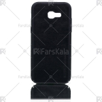 قاب محافظ چرمی سامسونگ Huanmin Leather protective frame Samsung Galaxy J5 Prime