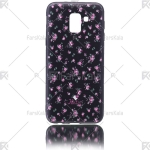 قاب محافظ طرح دار سامسونگ Patterned protective frame Samsung Galaxy J6