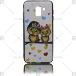 قاب محافظ طرح دار سامسونگ Patterned protective frame Samsung Galaxy J6