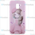 قاب محافظ طرح دار سامسونگ Patterned protective frame Samsung Galaxy J6