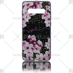 قاب محافظ طرح دار سامسونگ Patterned protective frame Samsung Galaxy S10 Plus