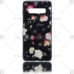 قاب محافظ طرح دار سامسونگ Patterned protective frame Samsung Galaxy S10 Plus