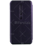 کیف محافظ چرمی نوکیا Standing Magnetic Cover Nokia 6.1
