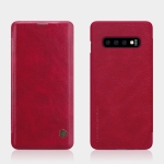 کیف چرمی نیلکین سامسونگ Nillkin Qin Series Leather case for Samsung Galaxy S10