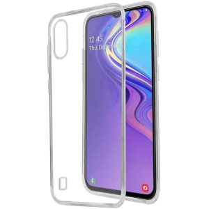 محافظ شیشه ای - ژله ای Transparent Cover For Samsung Galaxy A50