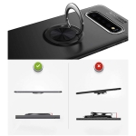 قاب ژله ای طرح چرم انگشتی سامسونگ Becation A.F Magnetic Ring Case For Samsung Galaxy S10