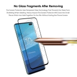 گلس تمام صفحه خمیده گوشی سامسونگ گلکسی S10 Plus