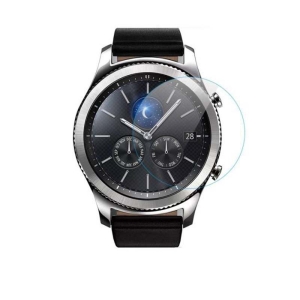 محافظ صفحه نمایش شیشه ای ساعت هوشمند سامسونگ Glass Screen Protector For Samsung Gear S3