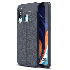 قاب ژله ای طرح چرم سامسونگ A60 مدل Auto Focus Jelly Case