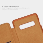 کیف چرمی نیلکین سامسونگ Nillkin Qin Series Leather case for Samsung Galaxy S10