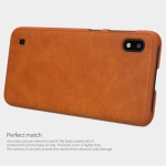 کیف چرمی نیلکین سامسونگ Nillkin Qin Series Leather Case For Samsung Galaxy A10
