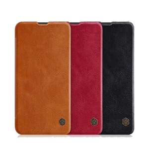 کیف چرمی نیلکین سامسونگ Nillkin Qin Series Leather Case For Samsung Galaxy A10
