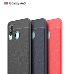 قاب ژله ای طرح چرم سامسونگ A60 مدل Auto Focus Jelly Case
