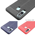 قاب ژله ای طرح چرم سامسونگ A60 مدل Auto Focus Jelly Case