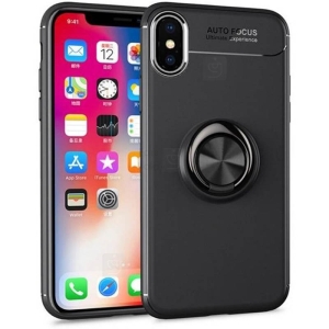قاب ژله ای Apple iPhone XS مدل Becation A.F Magnetic Ring