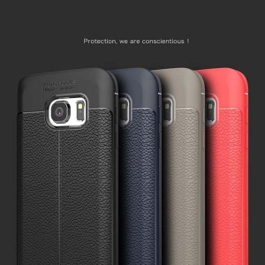 قاب ژله ای طرح چرم سامسونگ Auto Focus Jelly Case Samsung Galaxy Note 5