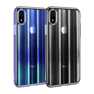 قاب محافظ لیزری رنگین کمانی بیسوس Baseus Aurora Case For Apple IPhone XR