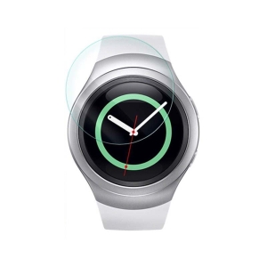 محافظ صفحه نمایش شیشه ای ساعت هوشمند سامسونگ Glass Screen Protector For Samsung Gear S2