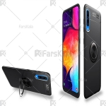قاب محافظ ژله ای رینگی گوشی Samsung Galaxy A20 مدل Magnetic Ring Case
