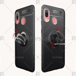 قاب محافظ ژله ای Samsung Galaxy M20 مدل Magnetic Ring Case