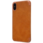 کیف چرمی نیلکین آیفون Nillkin Qin Leather Case Apple iPhone XS
