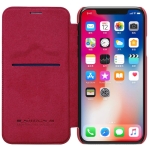 کیف چرمی نیلکین آیفون Nillkin Qin Leather Case Apple iPhone XS