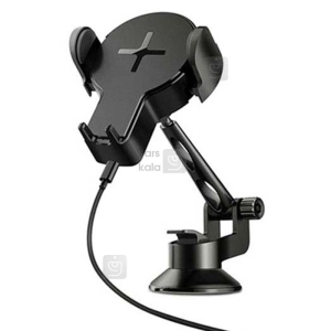 پایه نگهدارنده و شارژر وایرلس Rock W2 Car Wireless Charging Stand