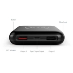 پاور بانک وایرلس 10000 میلی آمپر وریتی Verity V-PUW91B Wireless