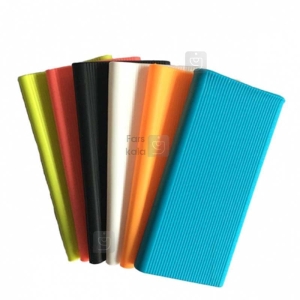 کاور سیلیکونی پاوربانک شیائومی Xiaomi Silicone Cover 10000mAh 2 Port Powerbank PLM09ZM
