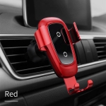 پایه نگهدارنده و شارژر وایرلس Baseus Metal Wireless Charger Gravity Car Mount