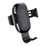پایه نگهدارنده دو کاره و شارژر وایرلس هوشمند بیسوس Baseus Wireless Charger Gravity Car Mount