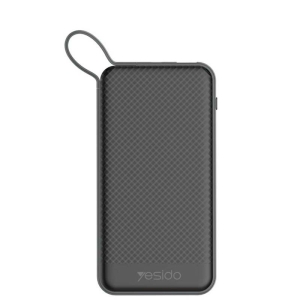پاوربانک 10000 میلی آمپر یسیدو Yesido YP-03 دارای کابل متصل